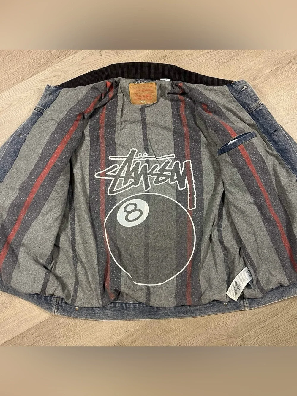 Stussy X Levi Jean Jacket